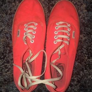 Coral vans neon